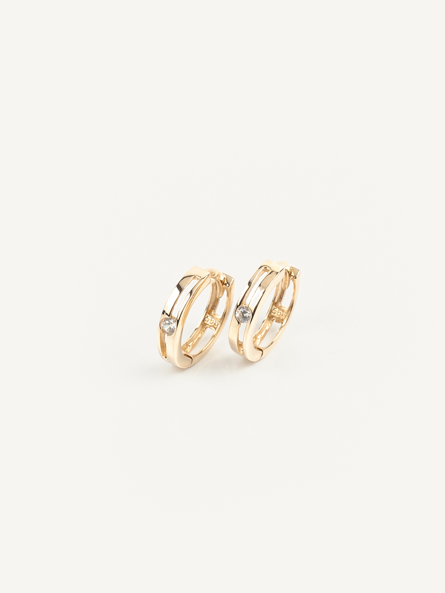 Charlotte Gold Hoops