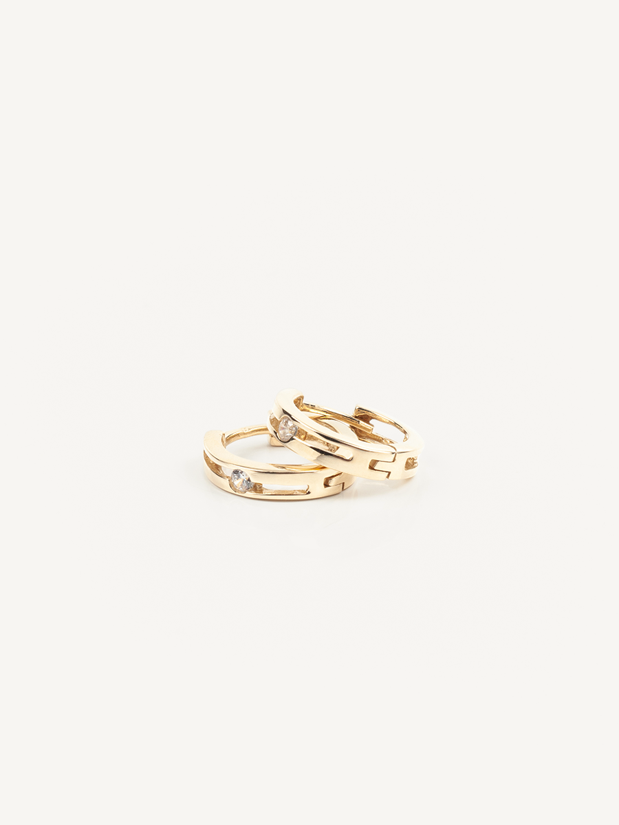 Charlotte Gold Hoops