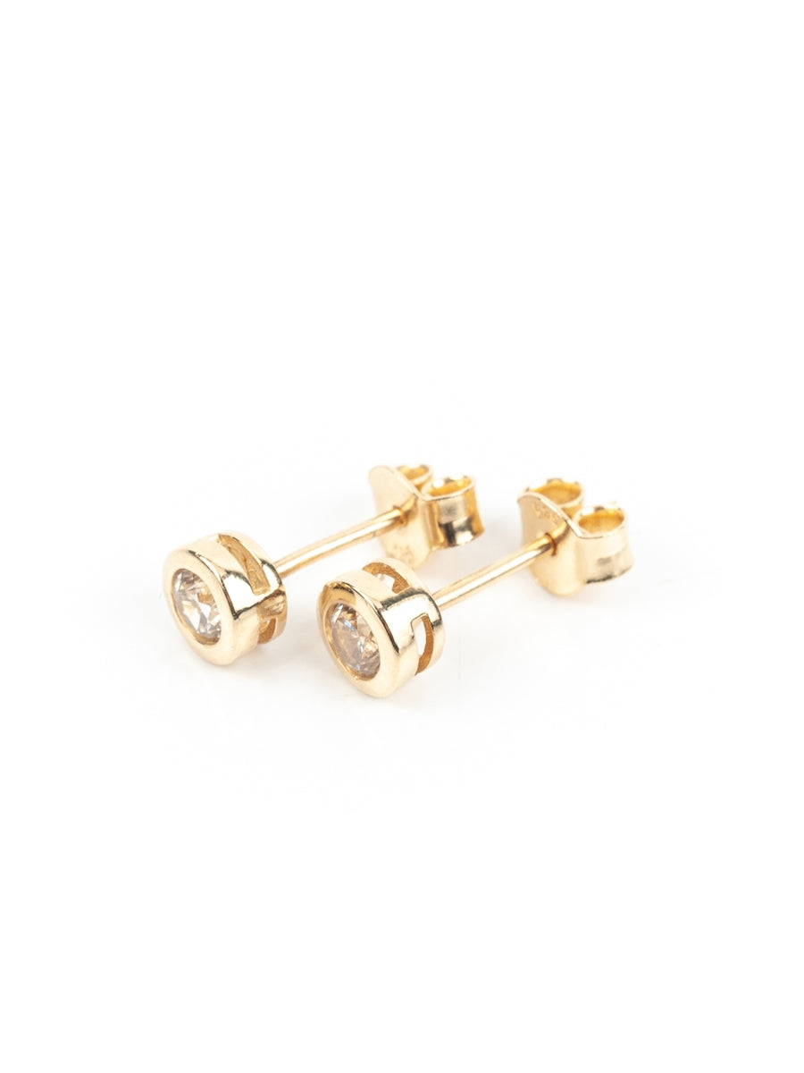 Lucente Gold Studs