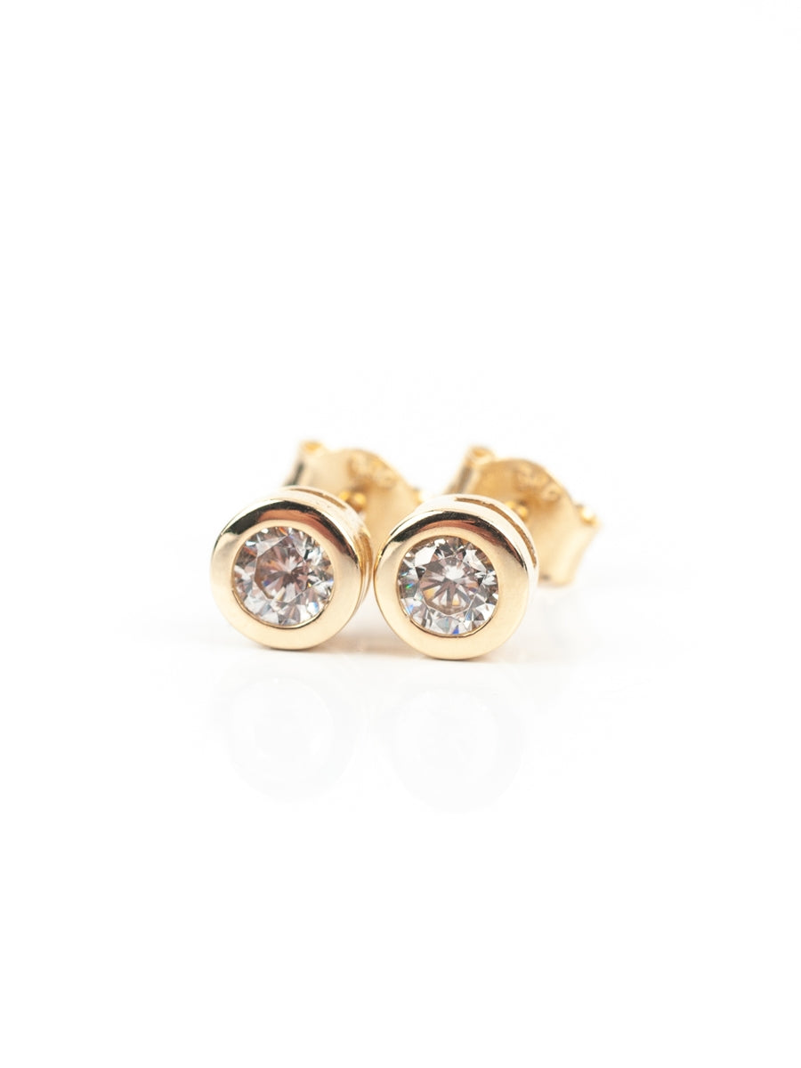 Lucente Gold Studs