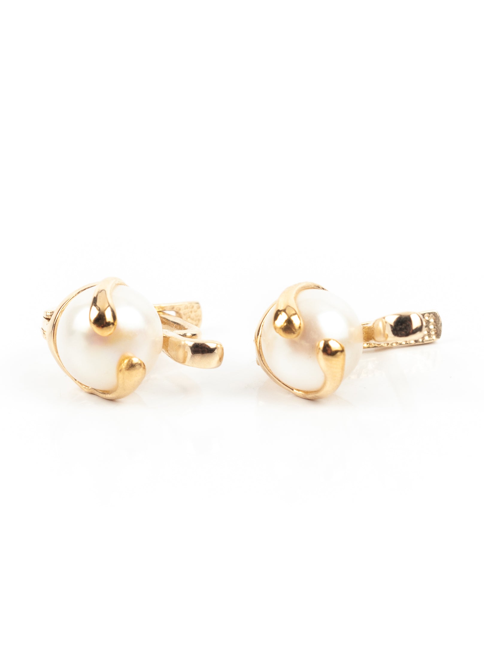 Isla Gold Pearl Earrings