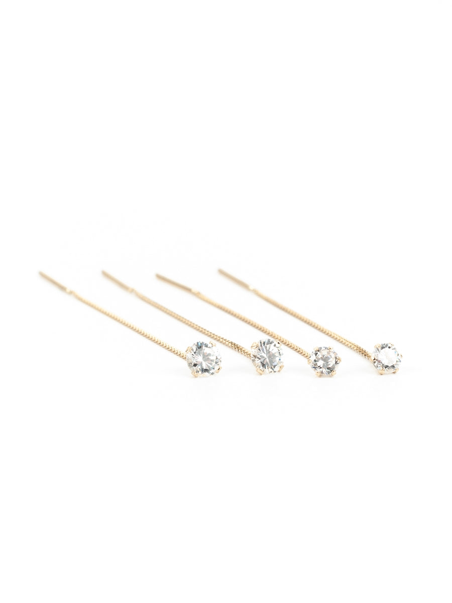 Vela Gold Earrings