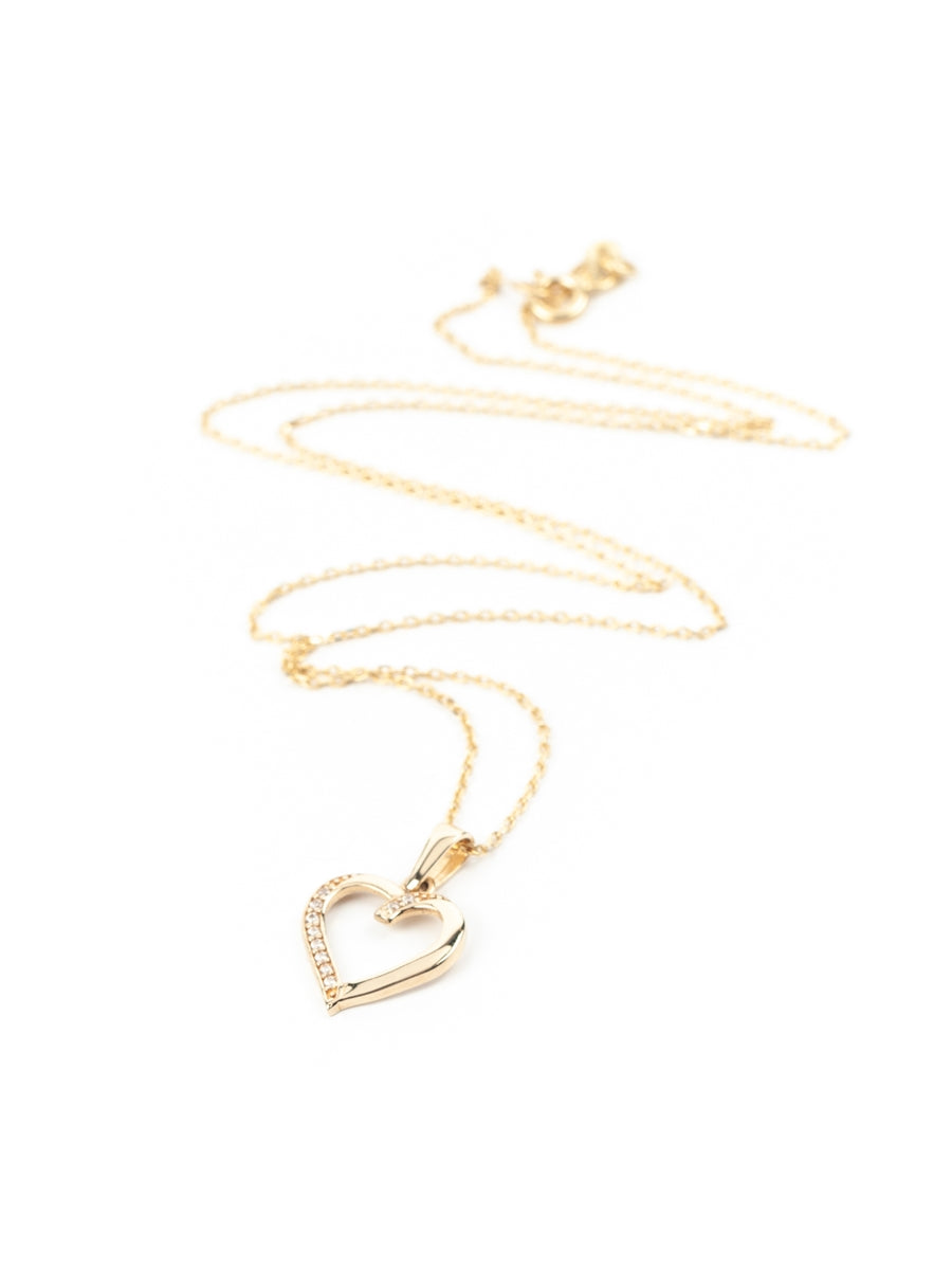 "Yours Always" Gold Pendant