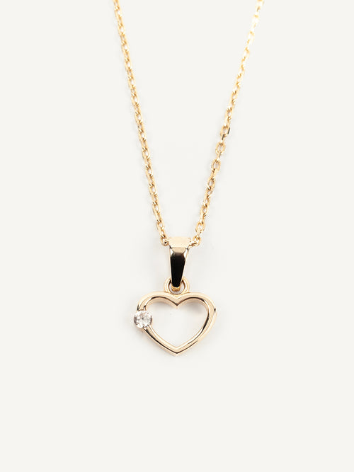 "As We Are" Gold Pendant