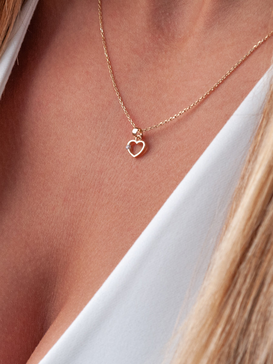 "As We Are" Gold Pendant