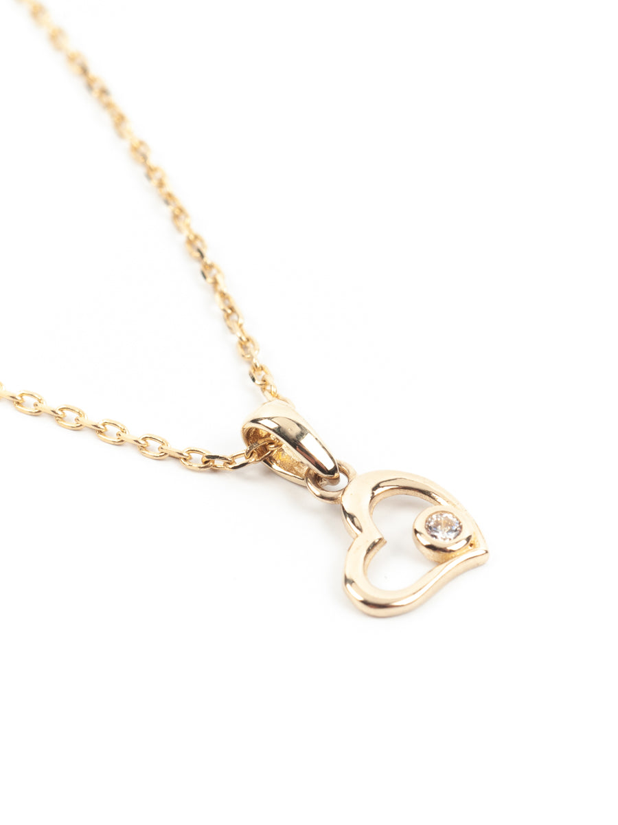 Open Heart Necklace