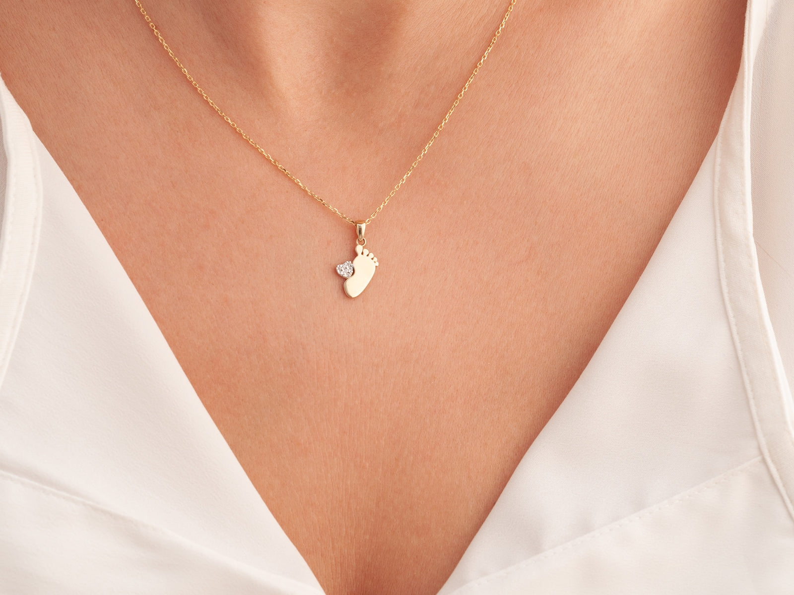 "The First Love" Gold Pendant