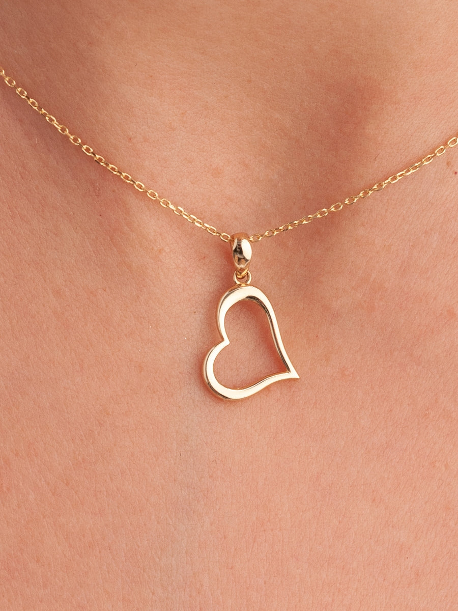 "The Promise" Gold Pendant