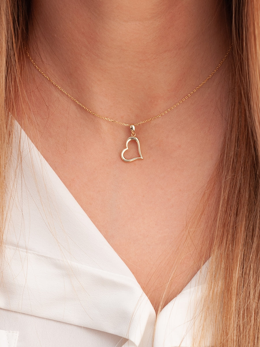 "The Promise" Gold Pendant