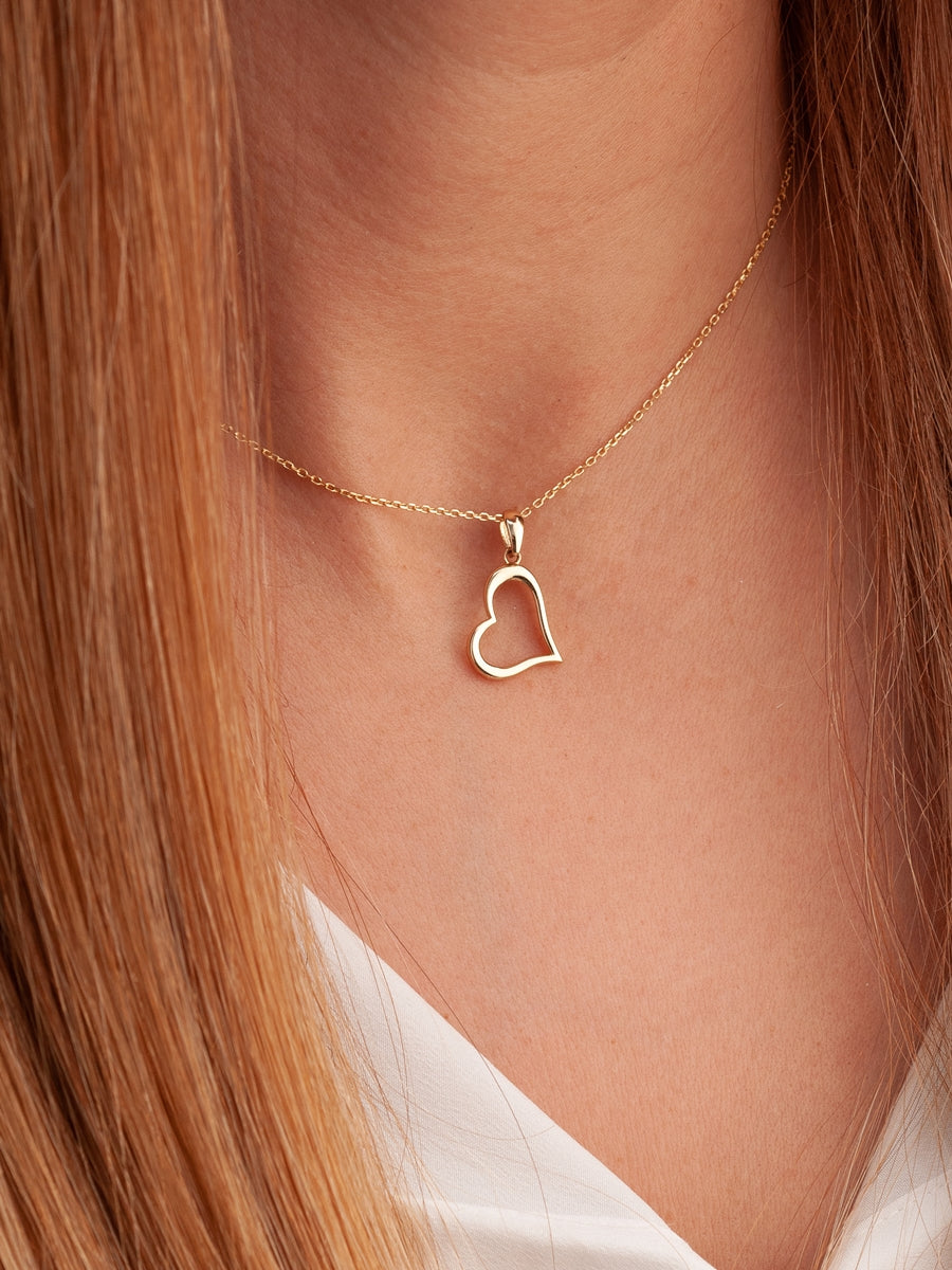 "The Promise" Gold Pendant