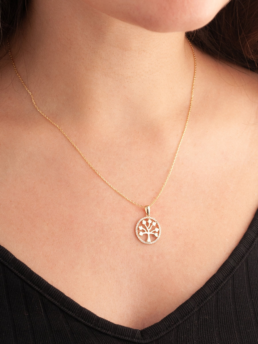 Anima Mundi Gold Pendant