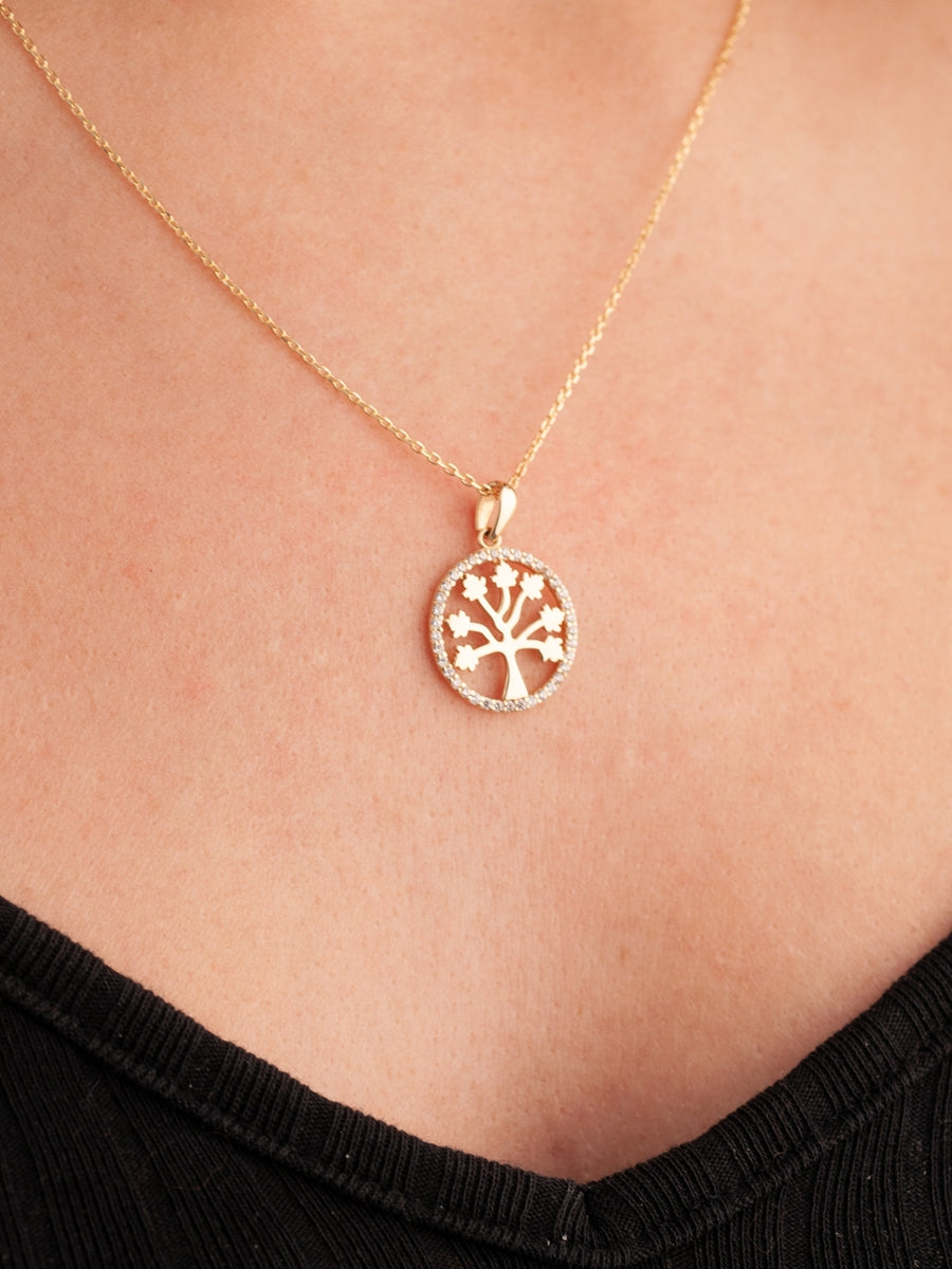 Anima Mundi Gold Pendant