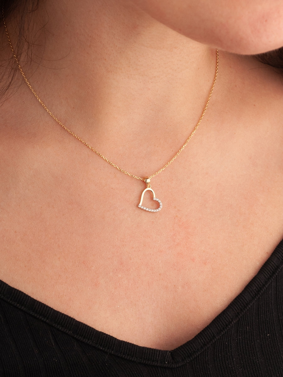 "All My Love" Gold Pendant