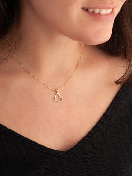 "All My Love" Gold Pendant