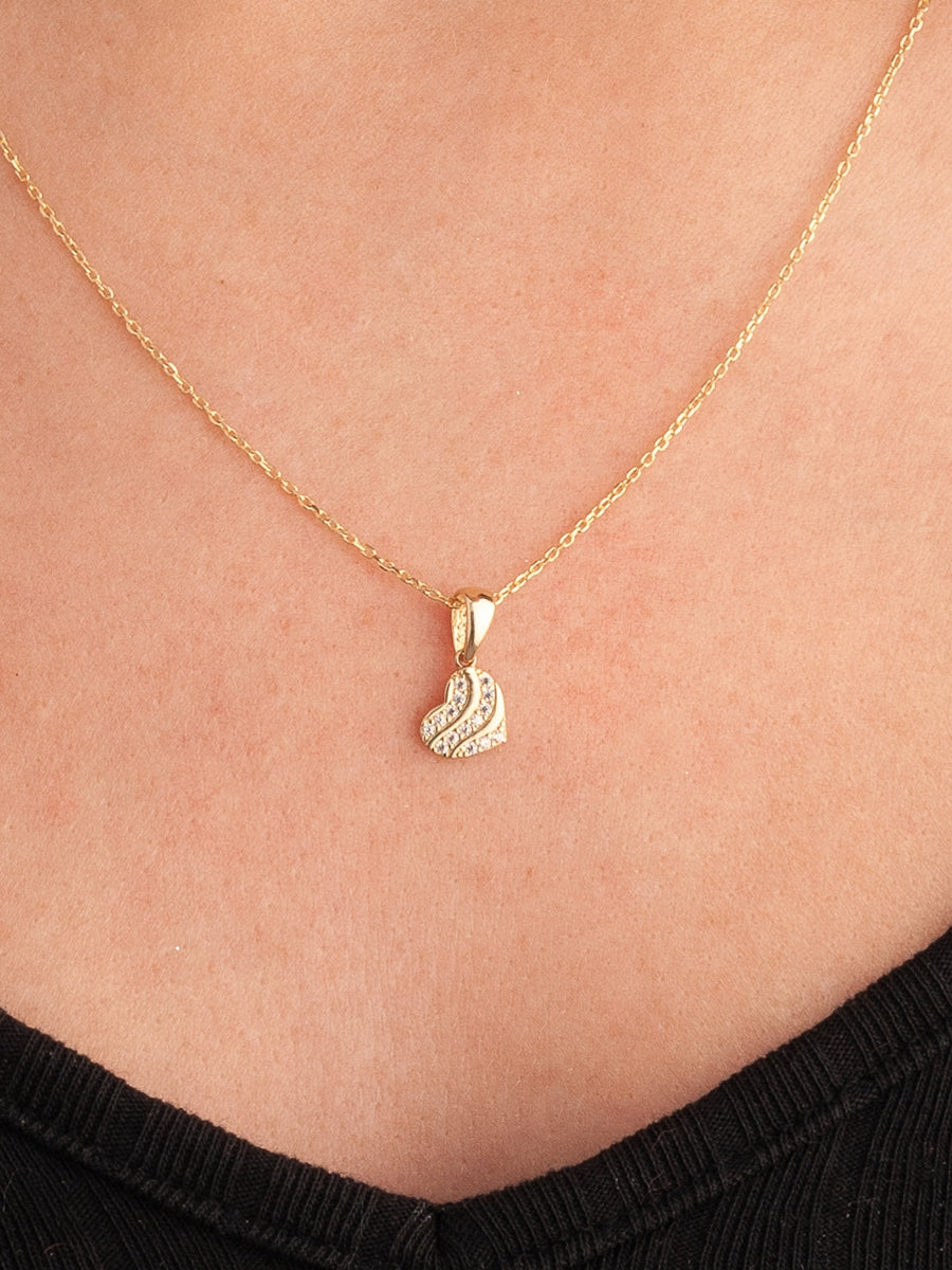 "My Person" Gold Pendant
