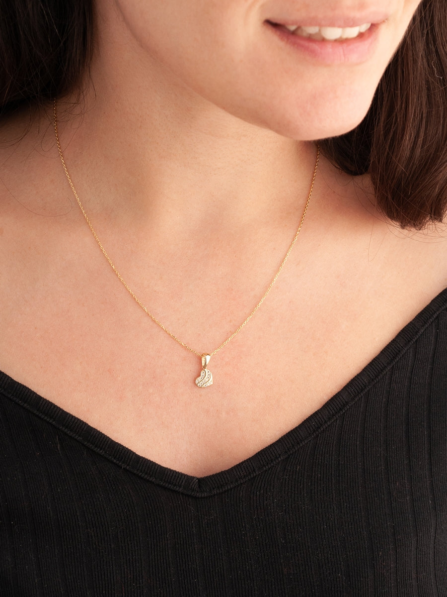 "My Person" Gold Pendant