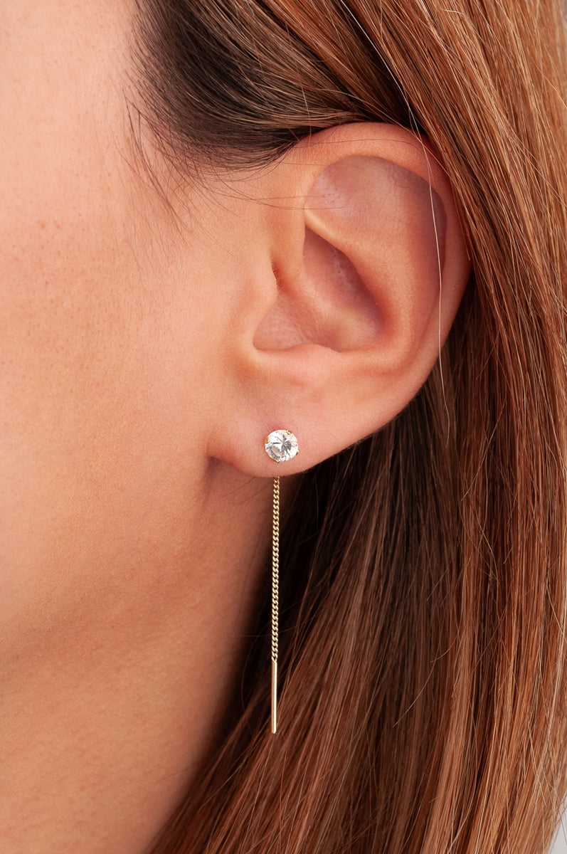 Vela Gold Earrings