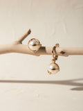 Isla Gold Pearl Earrings