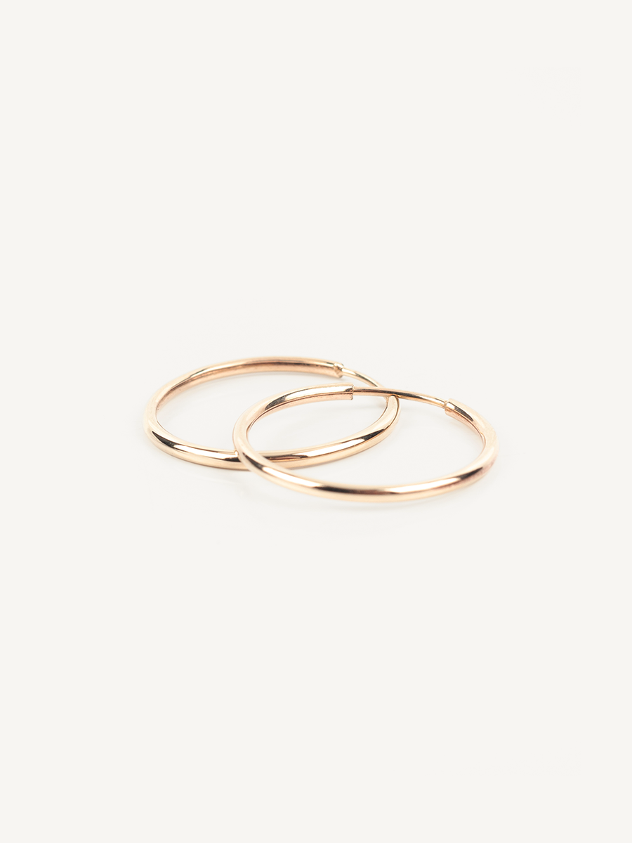 Elena Gold Hoops