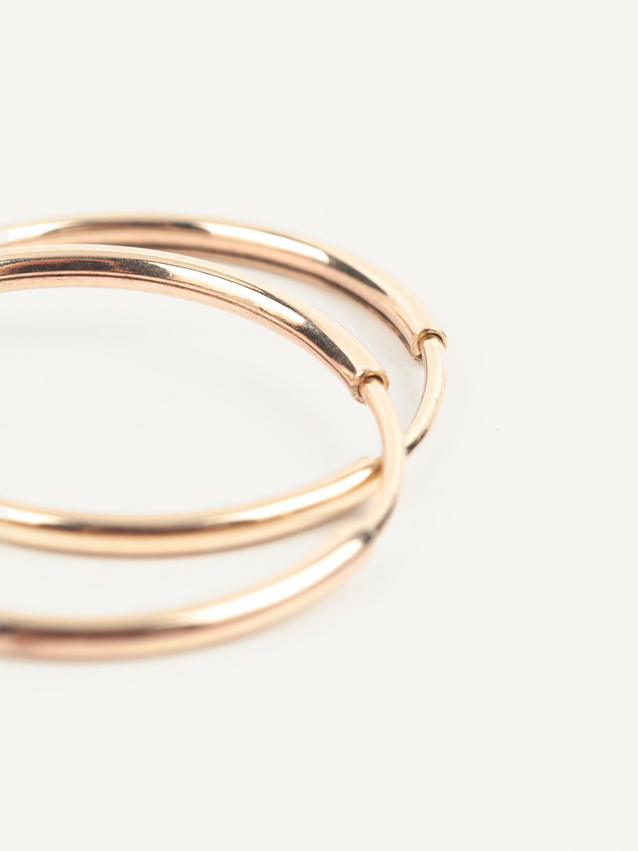 Elena Gold Hoops