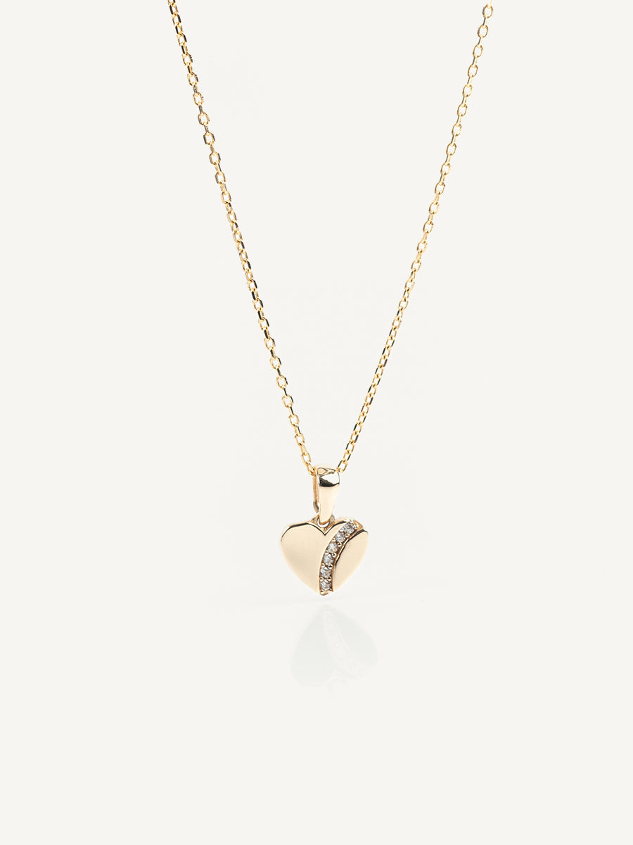 "Forever Mine" Gold Pendant
