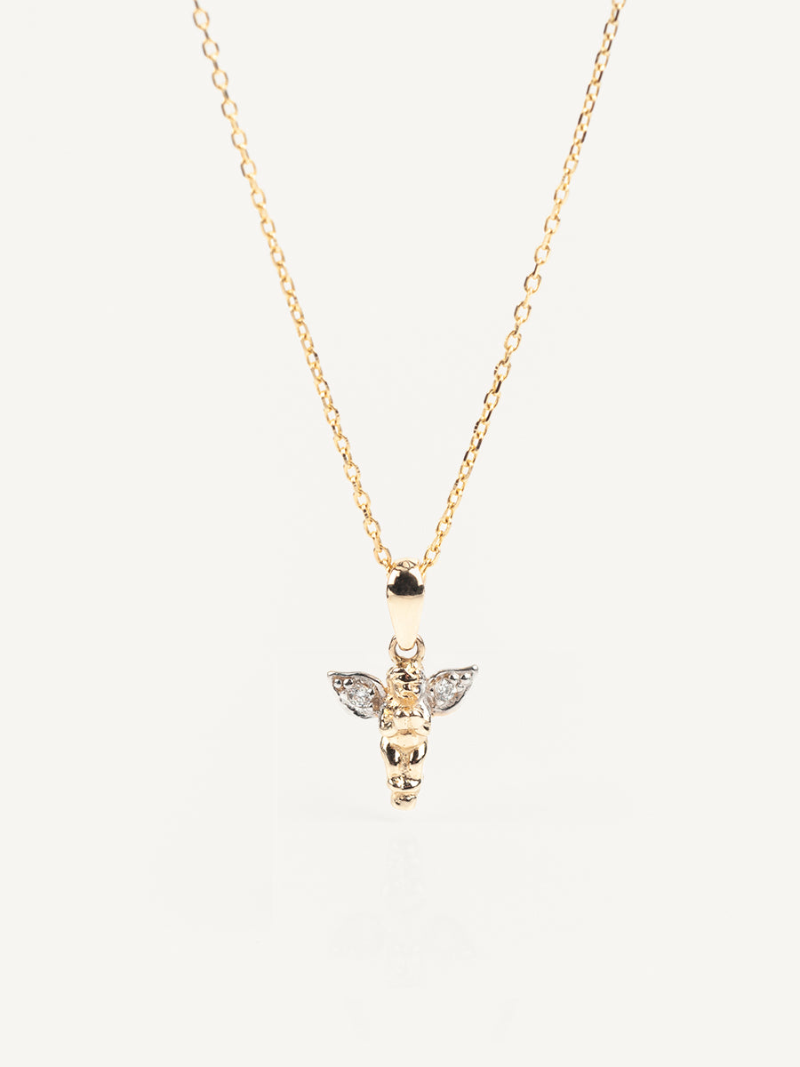 Little Guardian Gold Pendant