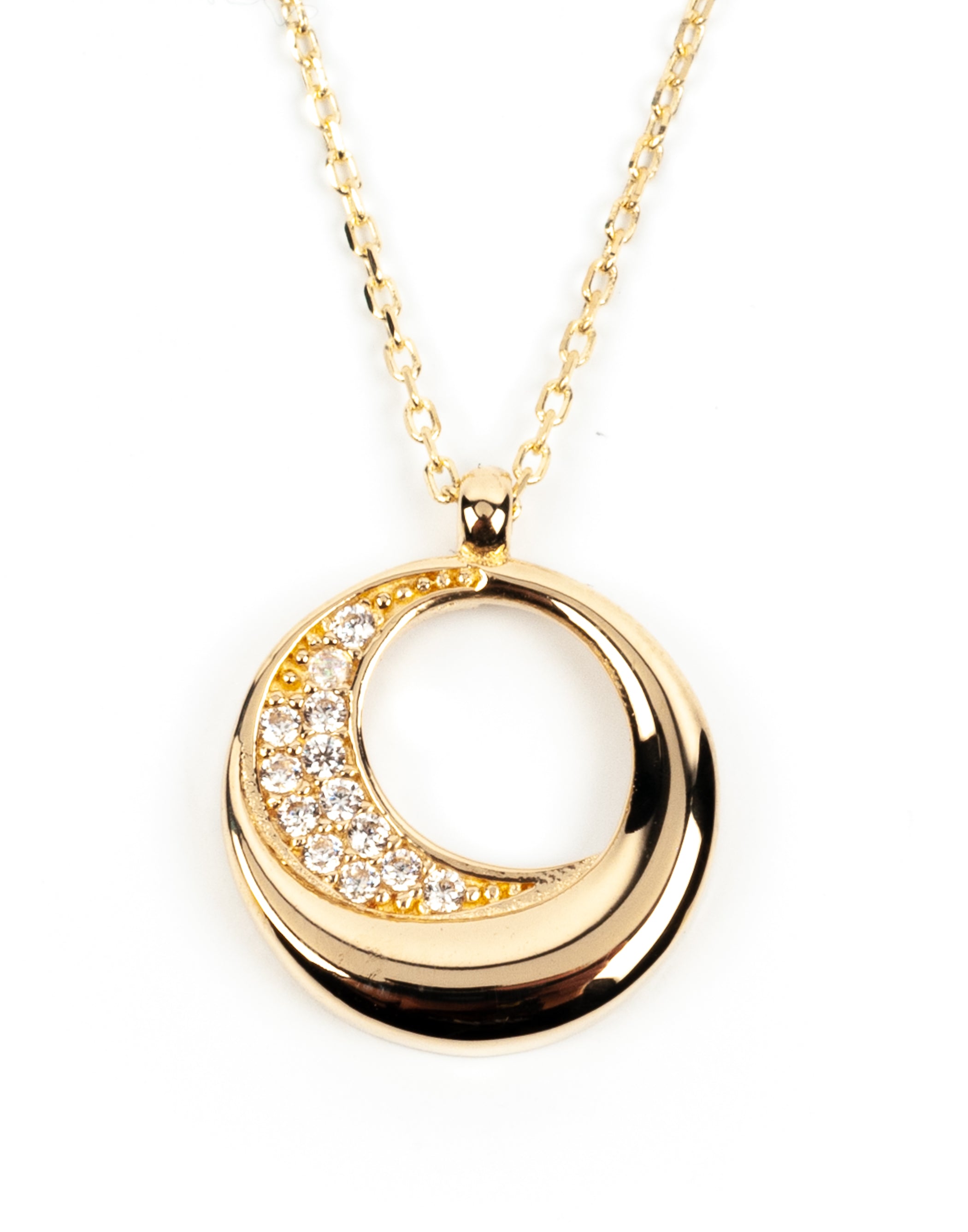 Luna Glow Gold Necklace