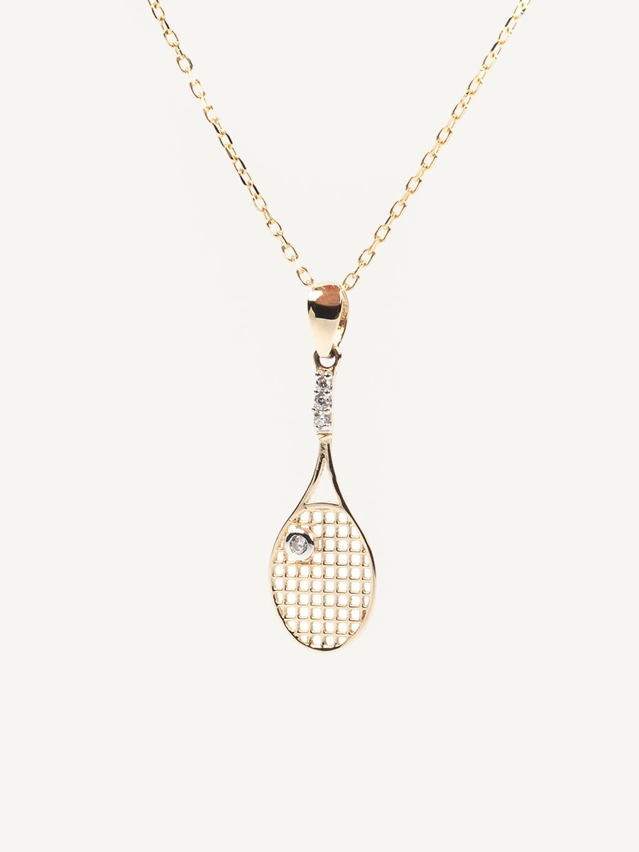 The Padel Muse Gold Pendant