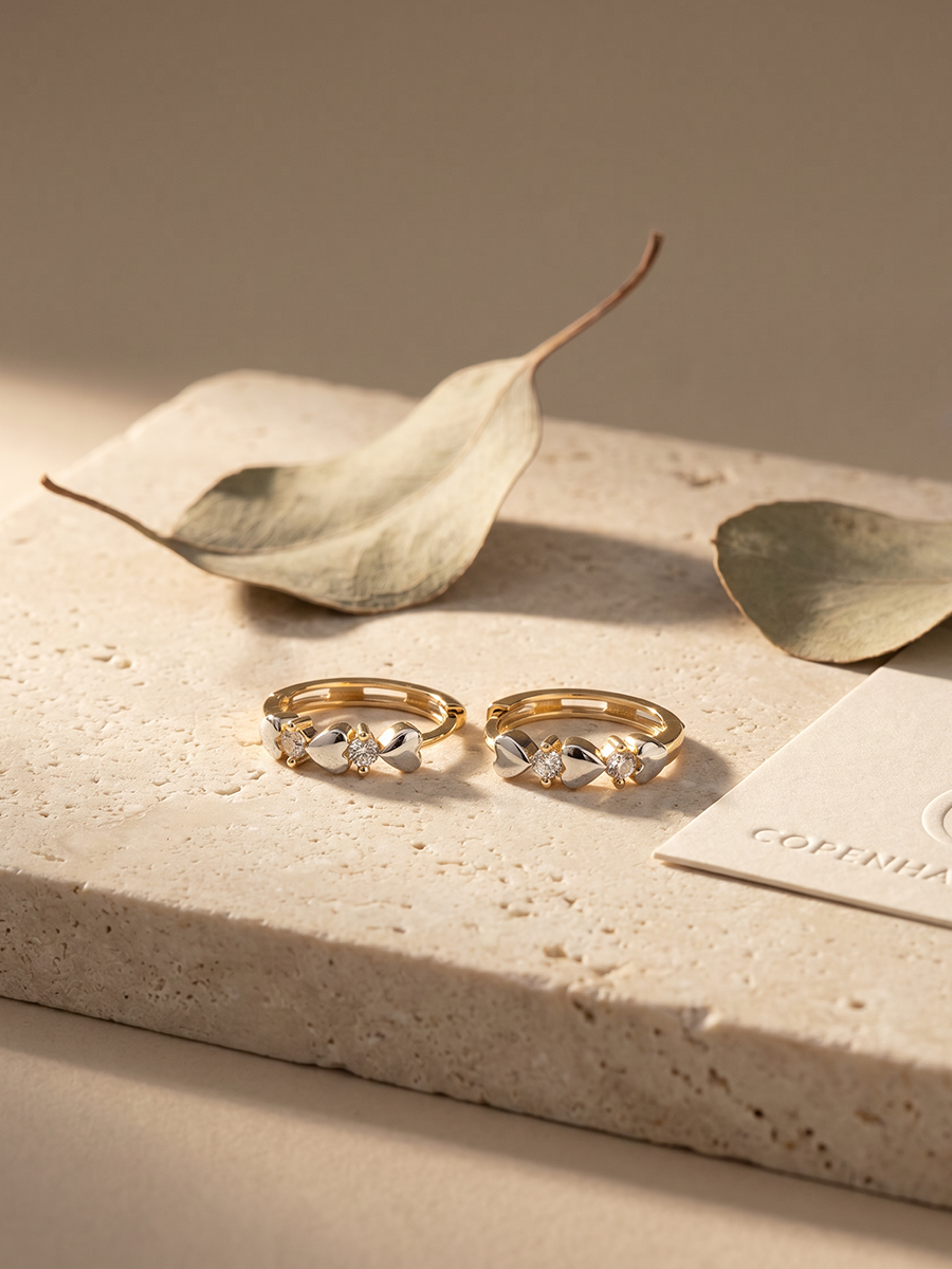 Anne Gold Hoops