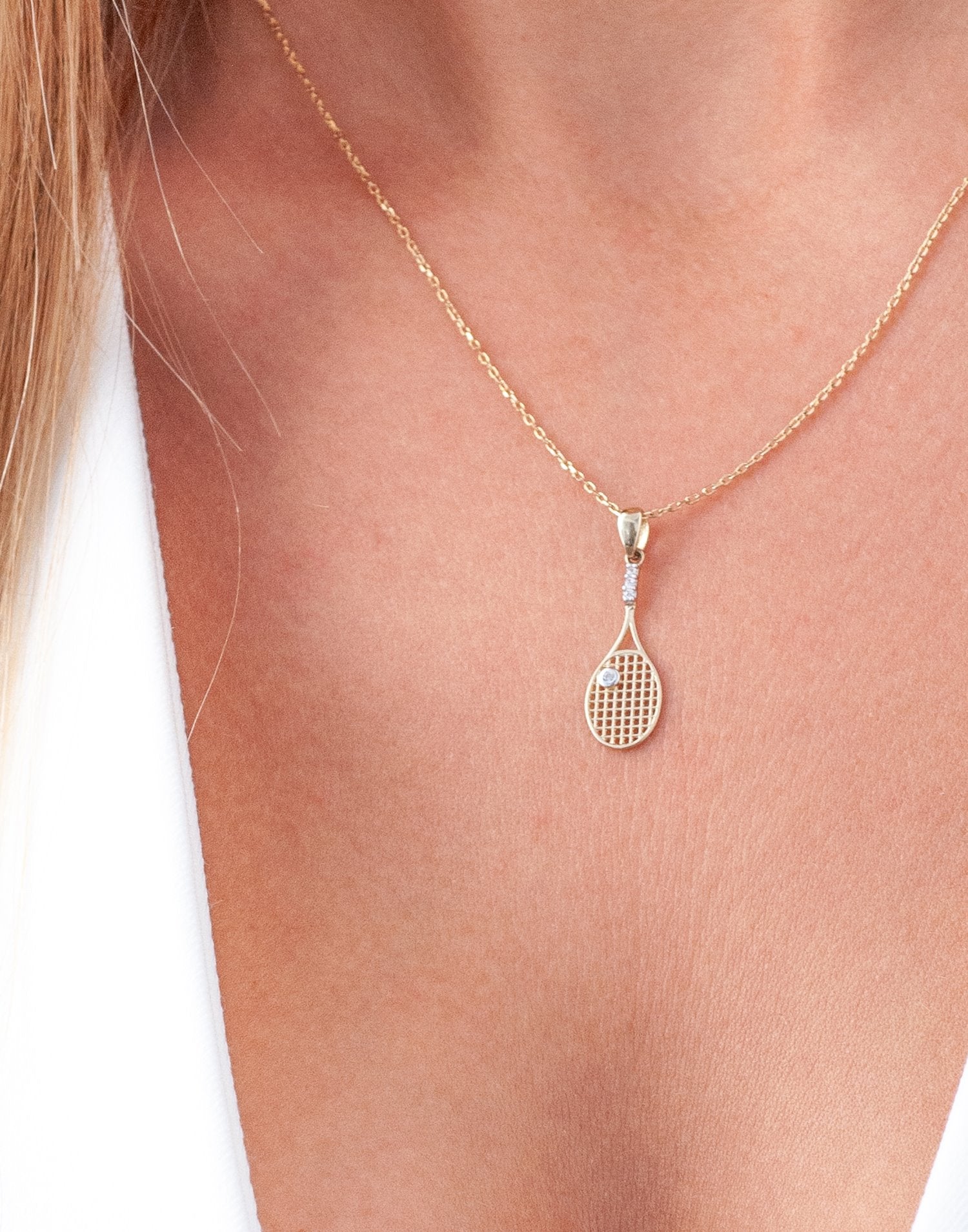 The Padel Muse Gold Pendant