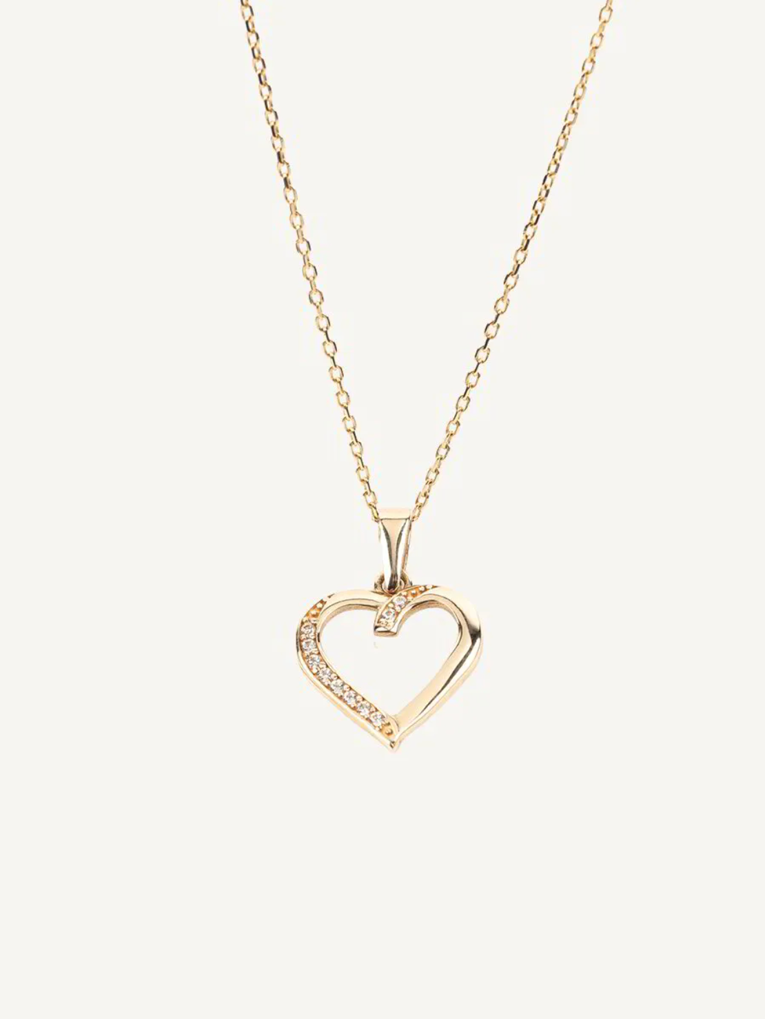 "Yours Always" Gold Pendant