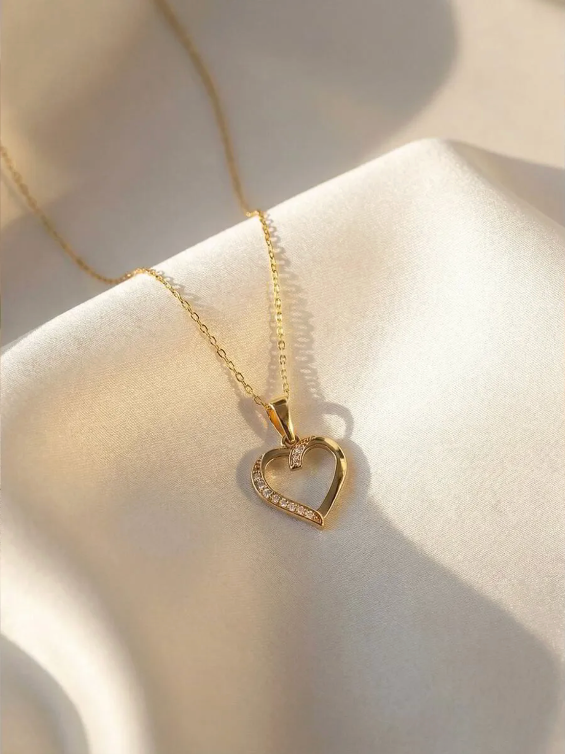 "Yours Always" Gold Pendant