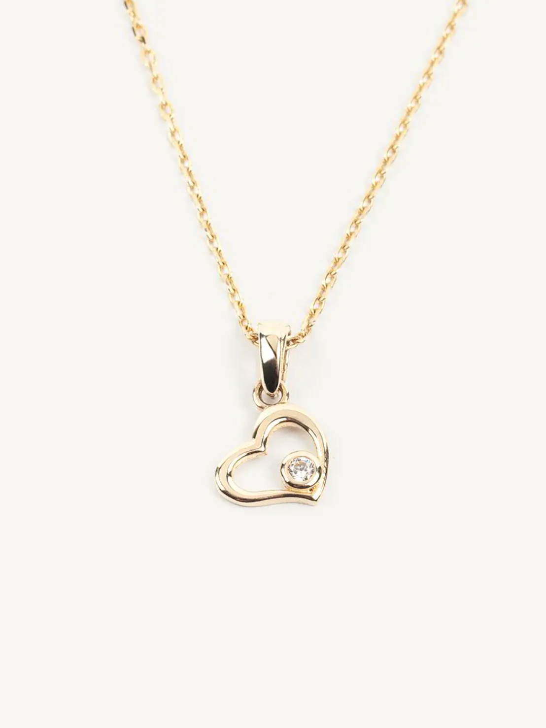 Open Heart Necklace