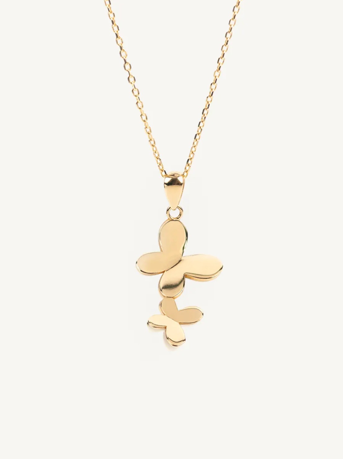 "Two of Us" Gold Pendant