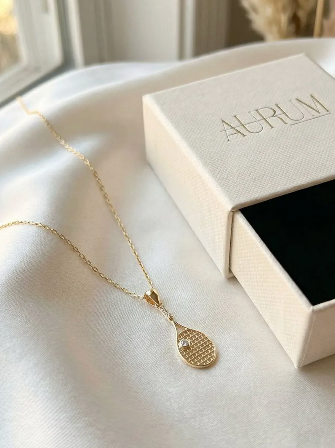 The Padel Muse Gold Pendant