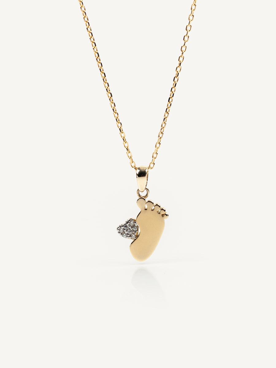 "The First Love" Gold Pendant