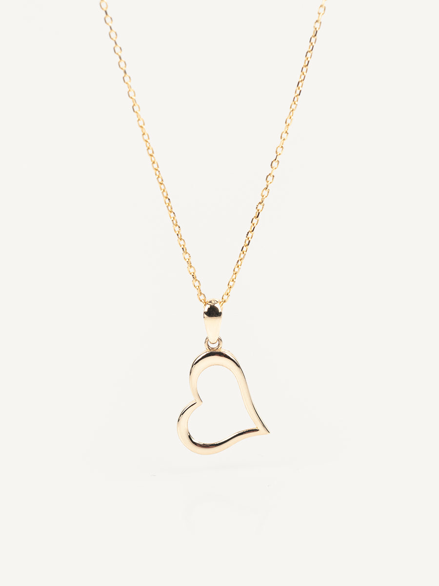 "The Promise" Gold Pendant