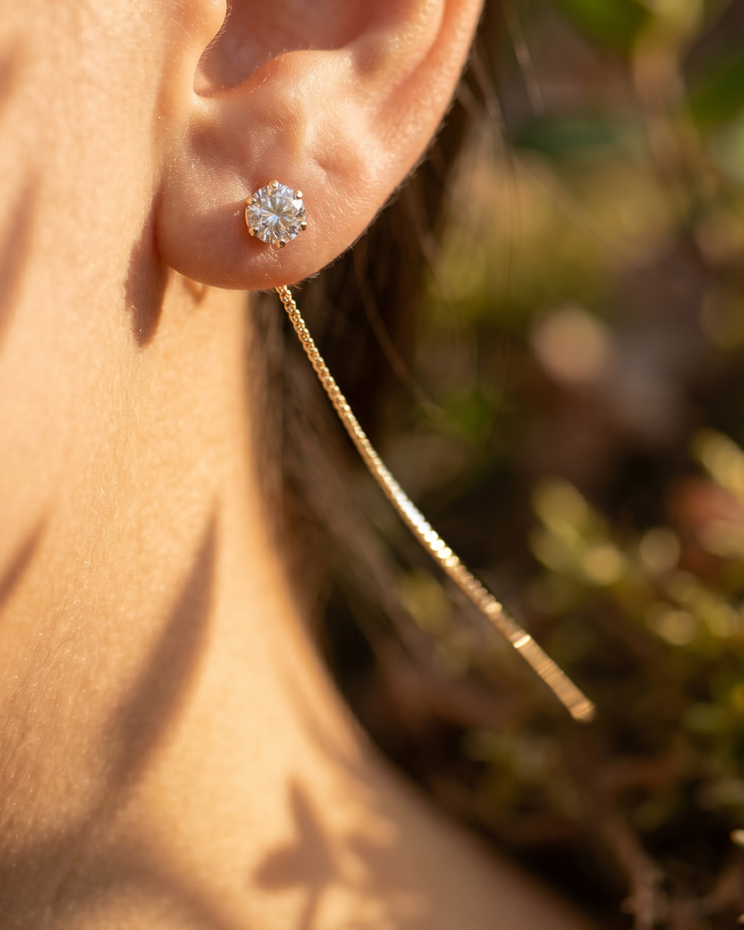 Vela Gold Earrings Maxi