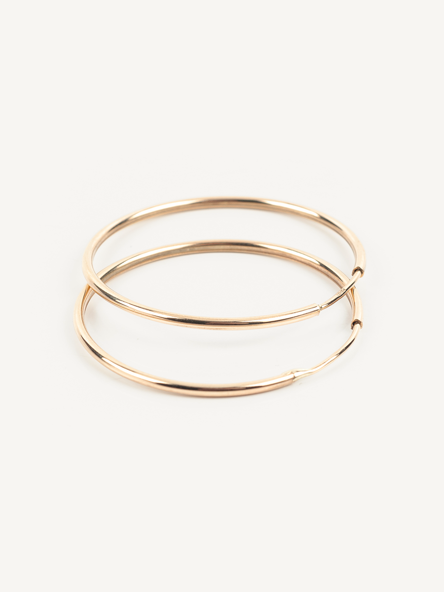Victoria Gold Hoops