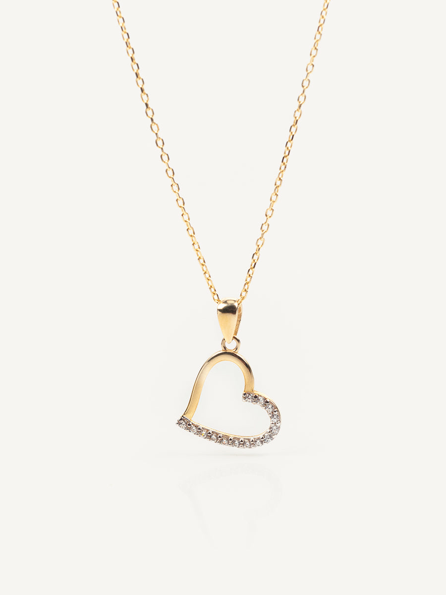 "All My Love" Gold Pendant
