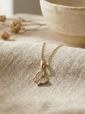 Sweet Butterflies Gold Pendant