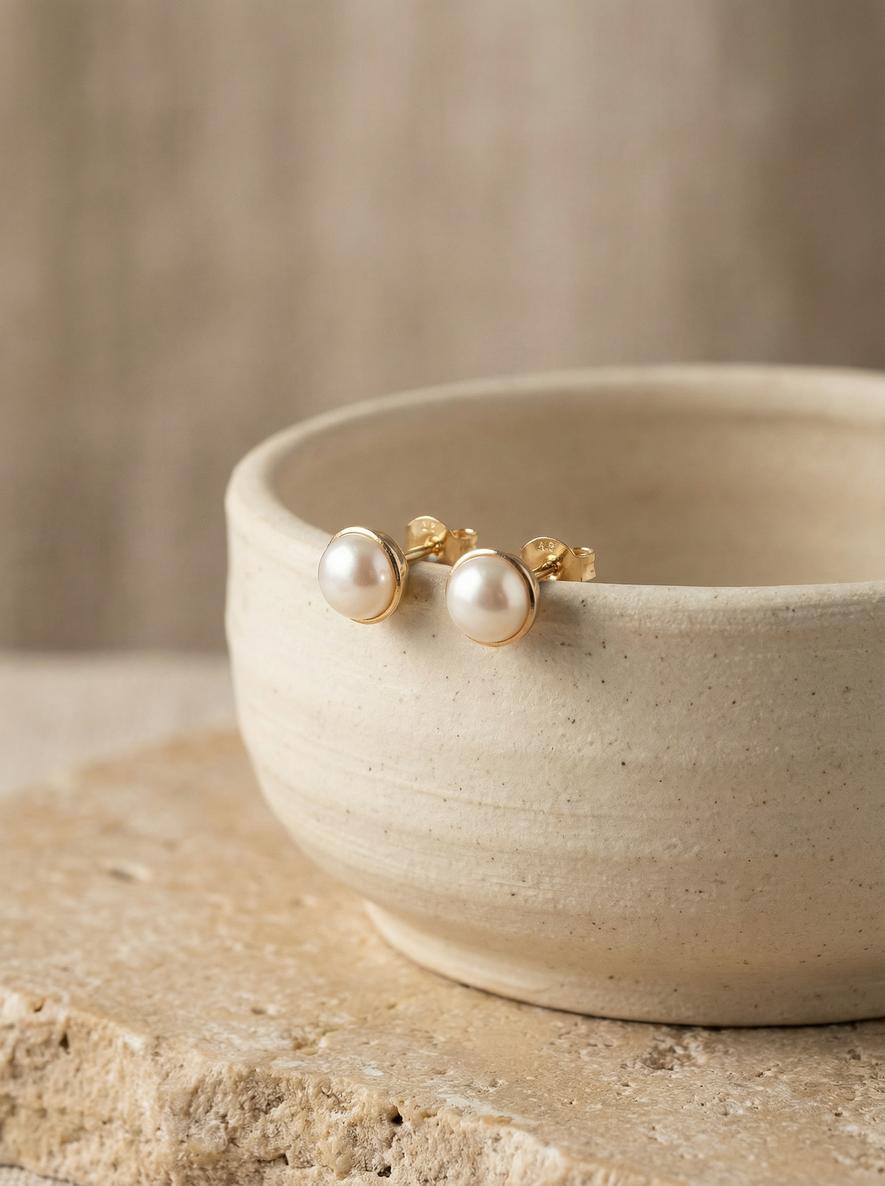 Capri Pearl Studs