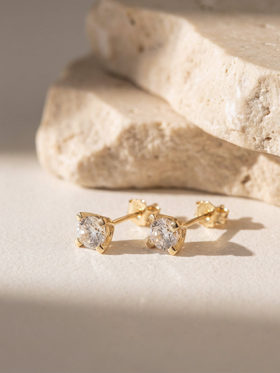 Épure Maxi Gold Studs