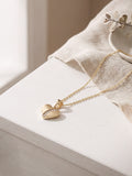 "Forever Mine" Gold Pendant
