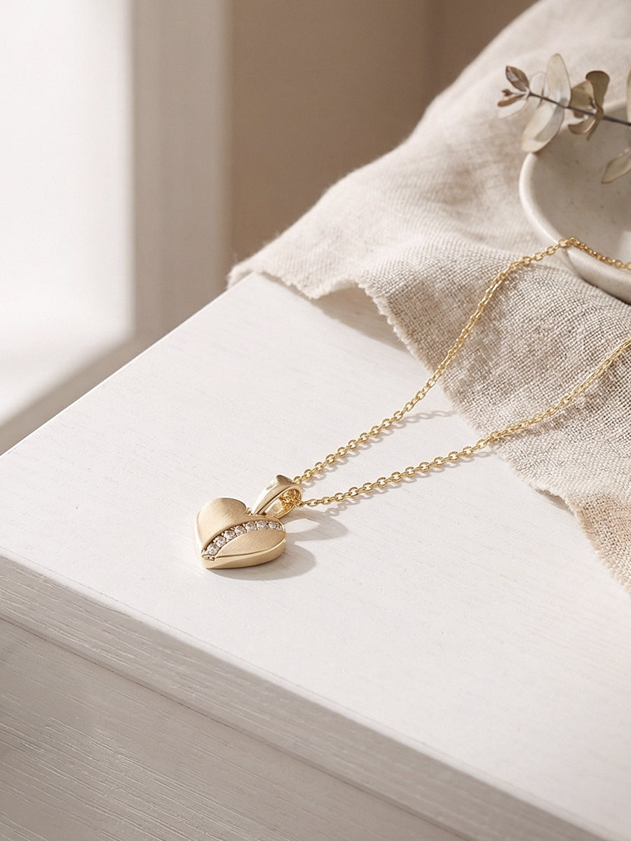 "Forever Mine" Gold Pendant