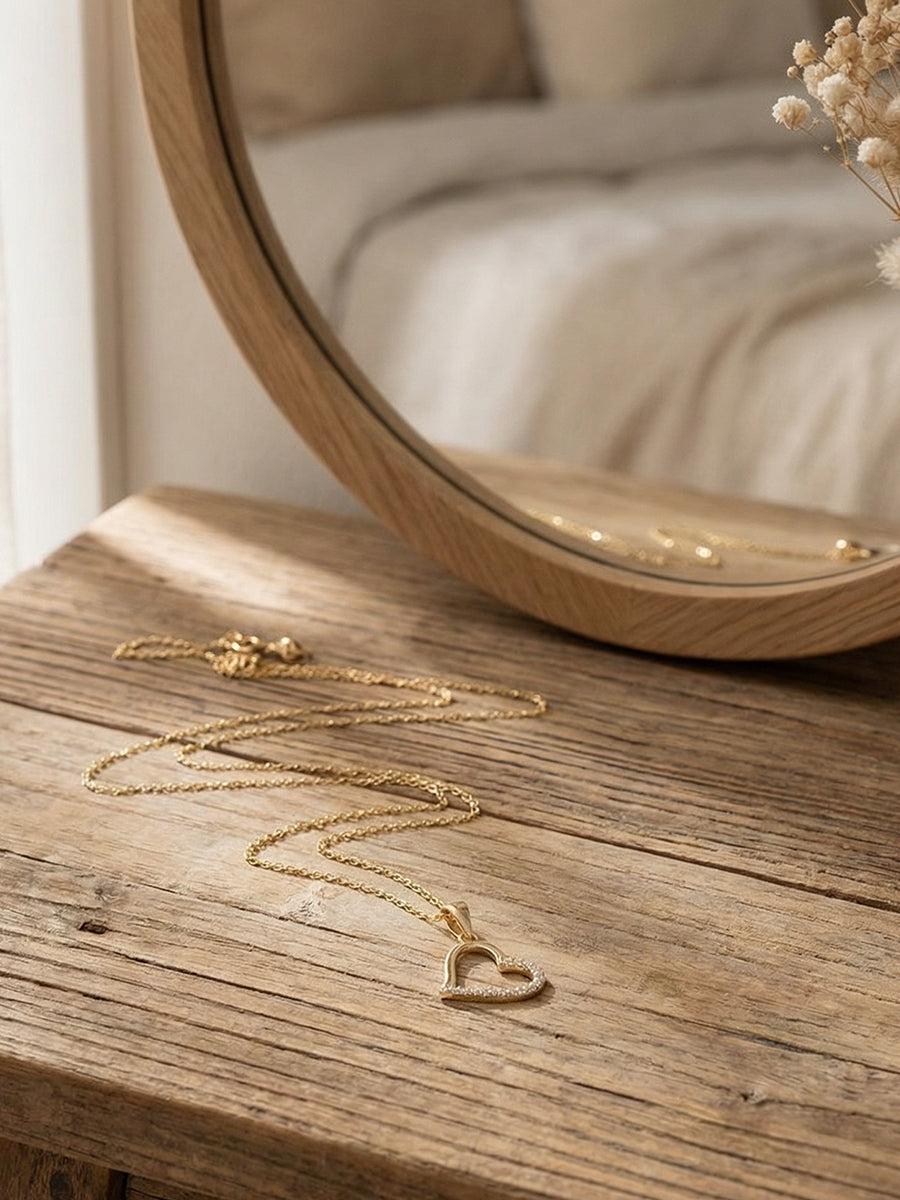 "All My Love" Gold Pendant
