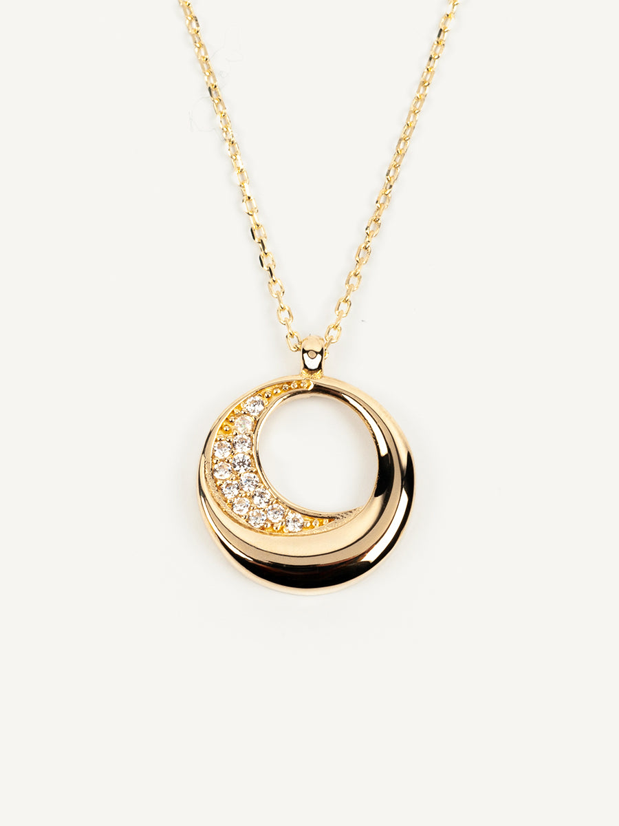 Luna Glow Gold Necklace