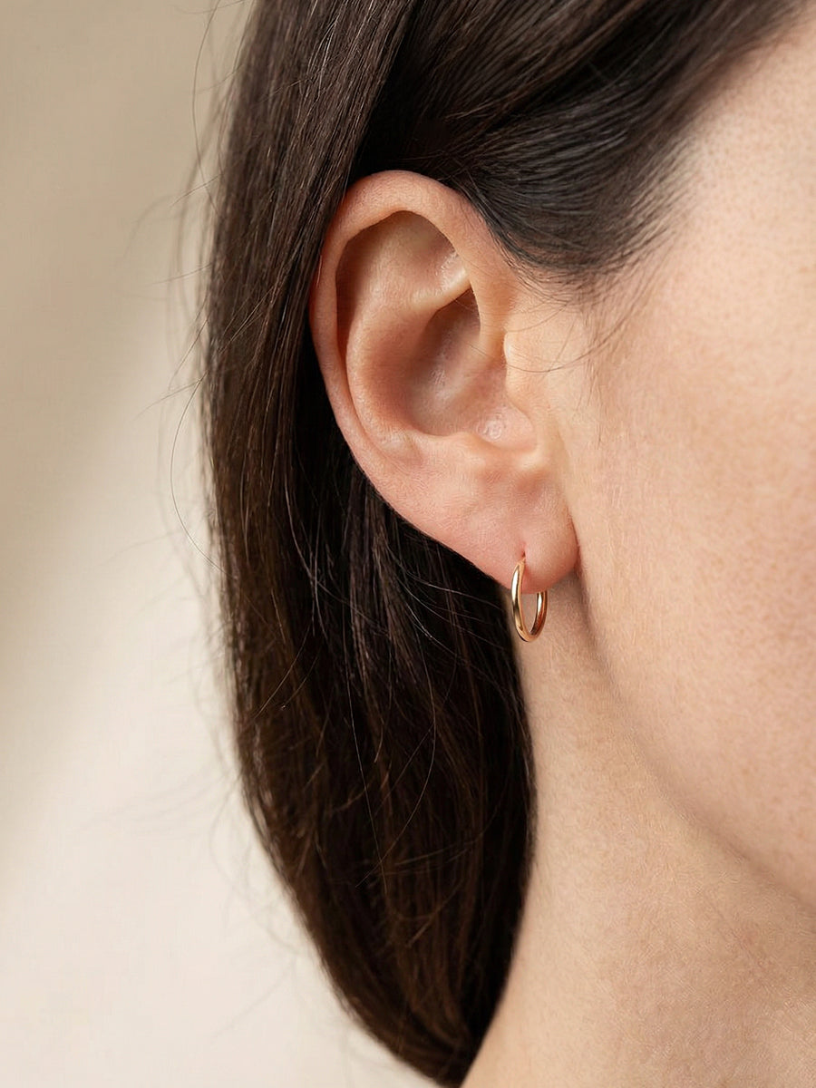 Mila Gold Hoops