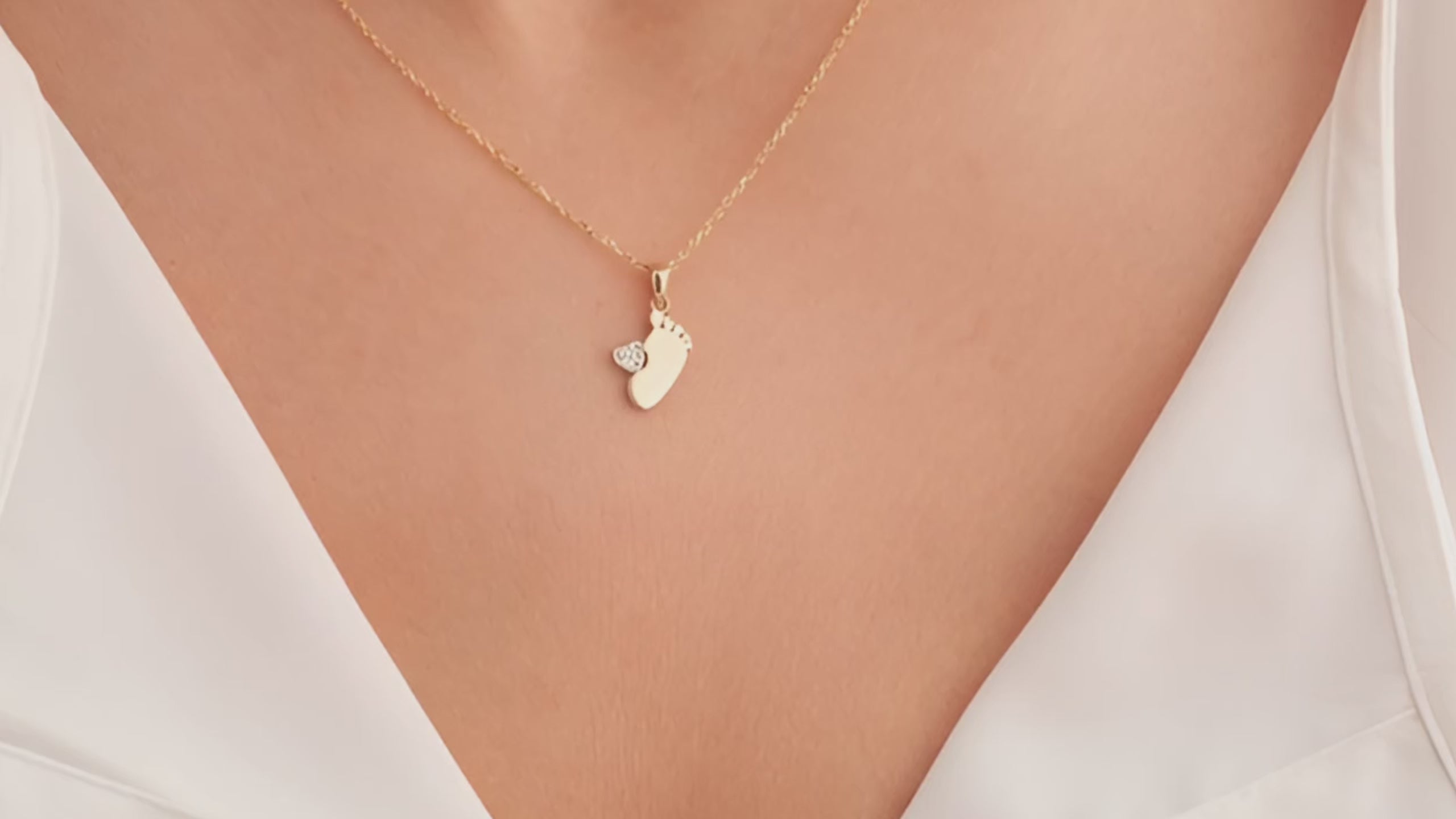 "The First Love" Gold Pendant
