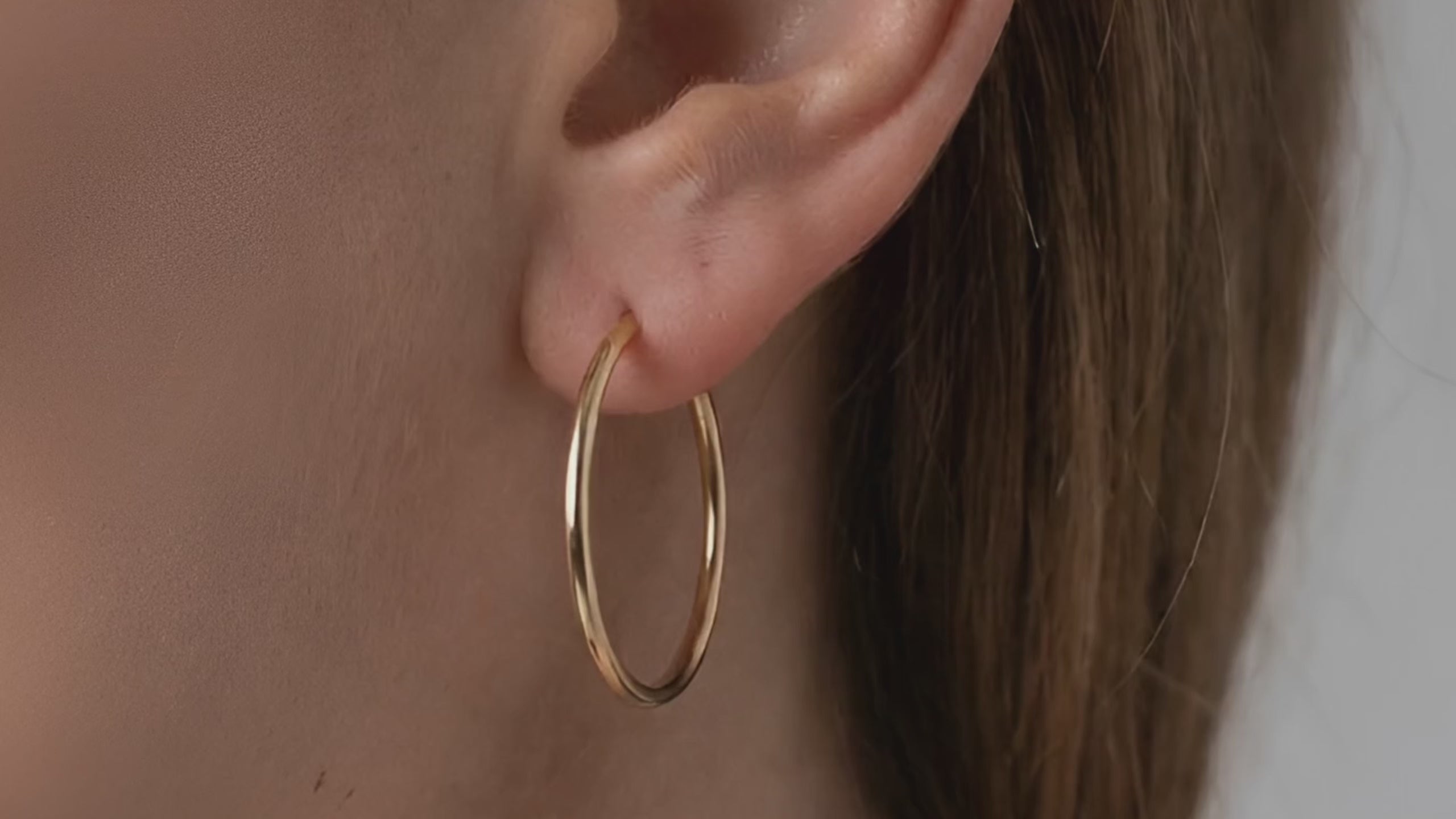 Elena Gold Hoops